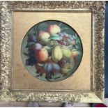Attributed to Eloise Harriet Stannard (1829-1915). British. Oil. “Still Life of Various Fruits.