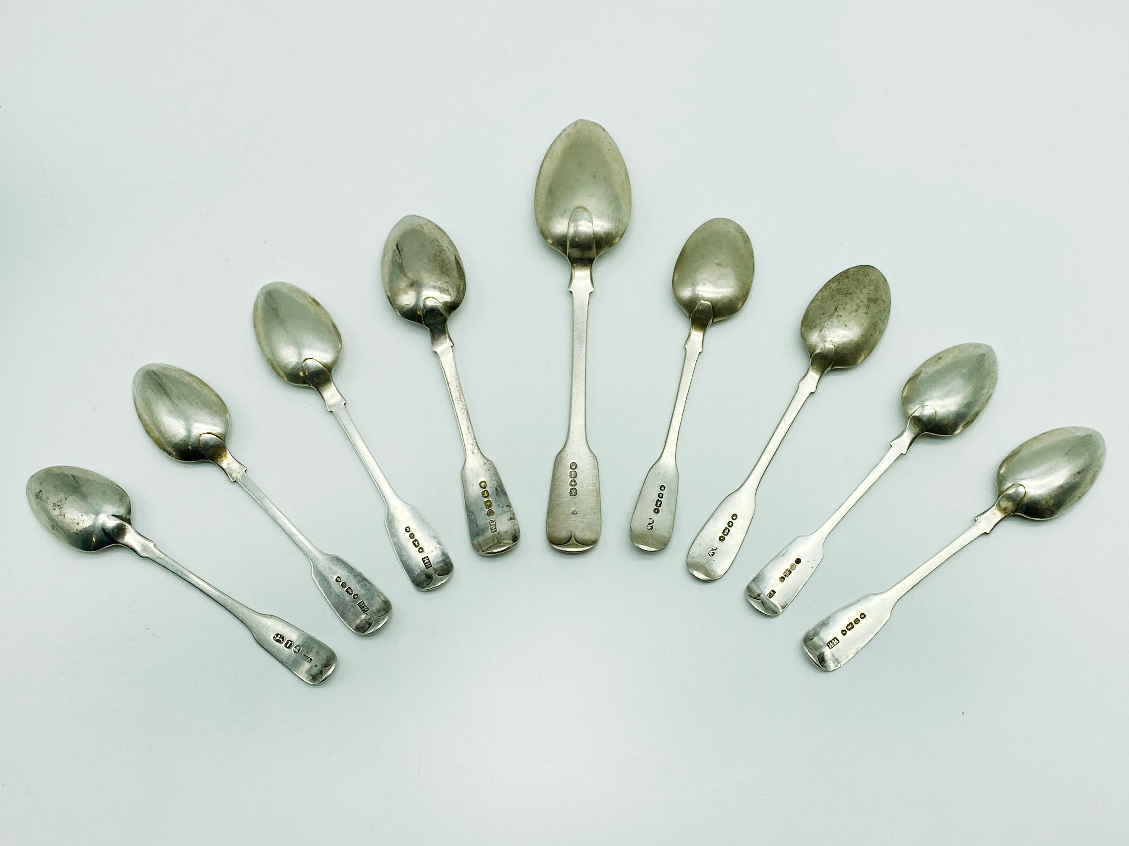 SELECTION OF VARIOUS HALLMARKED SILVER SPOONS - Image 2 of 5