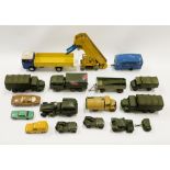 QTY OF VINTAGE COLLECTORS CARS/LORRIES/& MILITARY VEHICLES