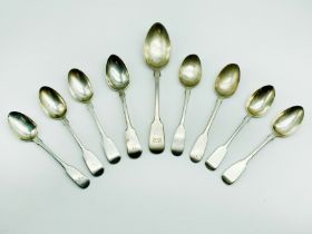 SELECTION OF VARIOUS HALLMARKED SILVER SPOONS