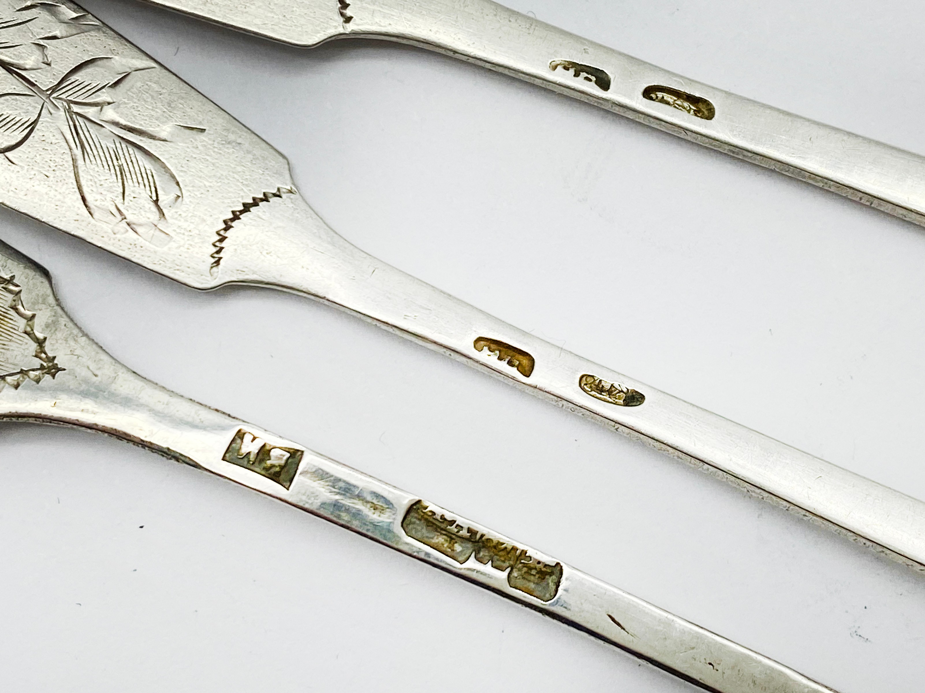 SELECTION OF VARIOUS IMPERIAL RUSSIA SILVER SPOONS - Image 3 of 6