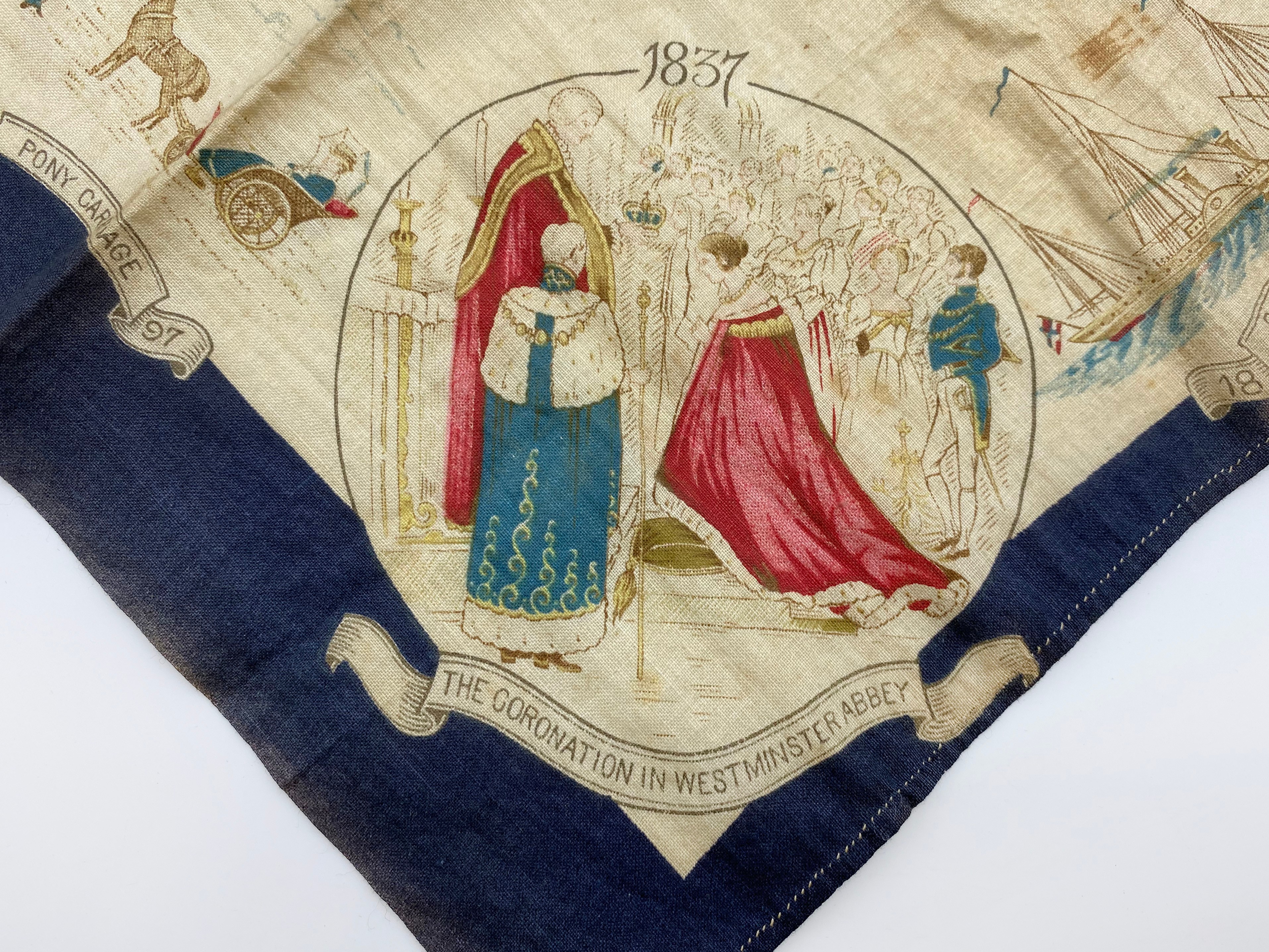 1897 QUEEN VICTORIA COMMEMORATIVE SILK & ANOTHER - Image 5 of 11