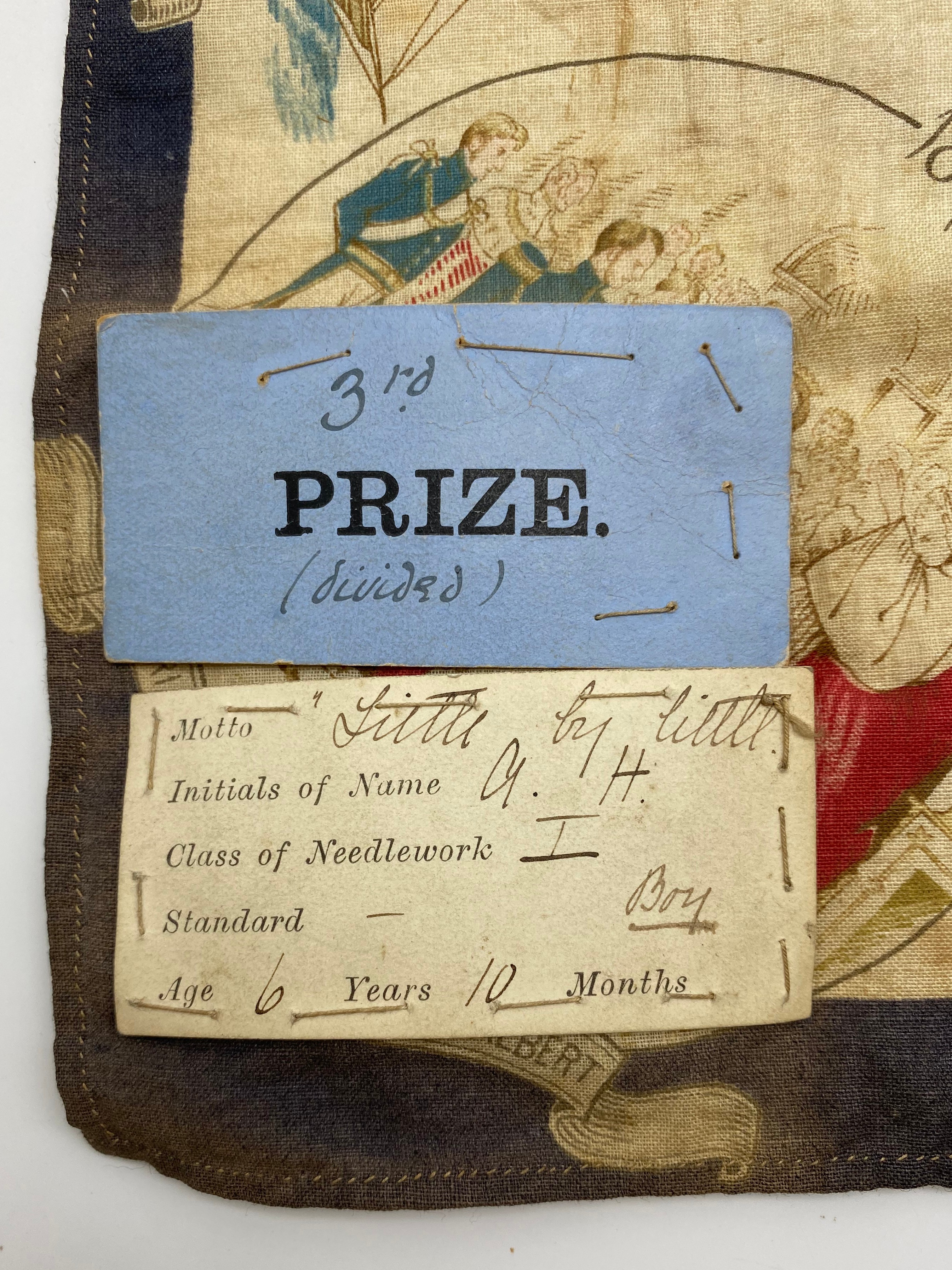 1897 QUEEN VICTORIA COMMEMORATIVE SILK & ANOTHER - Image 7 of 11