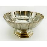 LARGE HALLMARKED SILVER BOWL BY ASPREY & Co SHEFFIELD ENGLAND 1925