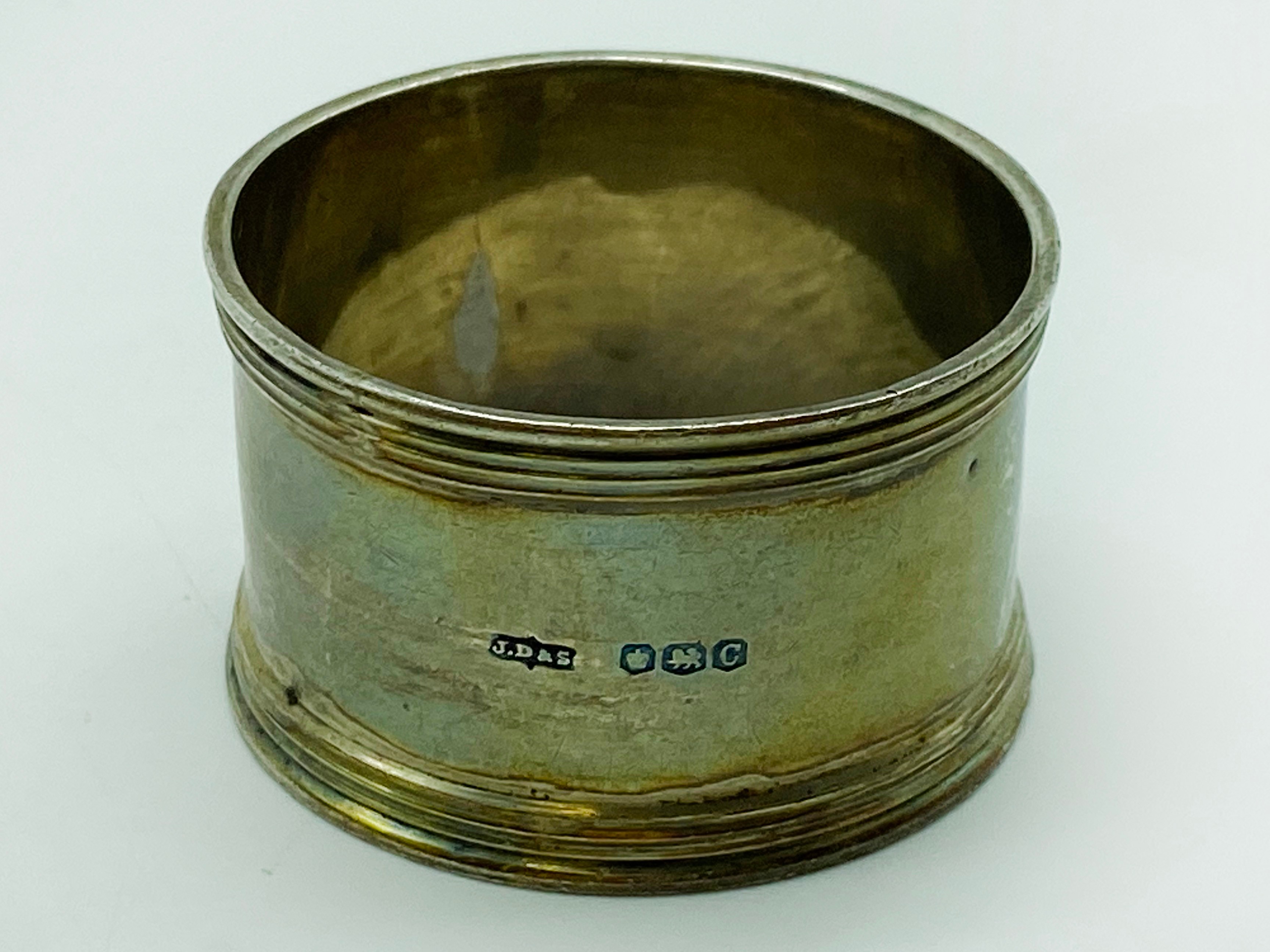 SELECTION OF VARIOUS HALLMARKED SILVER NAPKIN RINGS (14) - Image 8 of 8