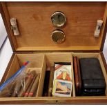 HUMIDOR / CIGARS & CUTTER