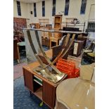 GLASS TOP CONSOLE TABLE