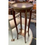 GILT TRIMMED POT STAND