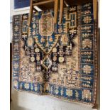 NORTH WEST PERSIAN NAHAWAND RUG 195CM X 135CM