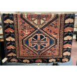 NORTH WEST PERSIAN BAKHTIAR RUG 192CMS 130CMS