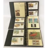 QTY OF WWF COLLECTION STAMP ALBUMS