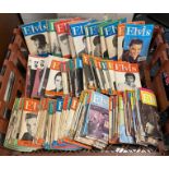 ELVIS MONTHLY MAGAZINES - A COLLECTION OF OVER 140 ISSUES