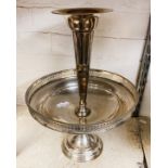 SILVER PLATE EPERGNE (CENTRE PIECE)