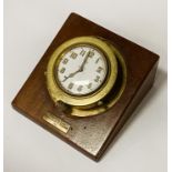 8 DAY SWISS CLOCK BY W BENSON 1920