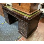 TWIN PEDESTAL DESK