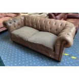 2 SEATER CHESTERFIELD SOFA