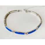 OPAL STERLING SILVER BRACELET