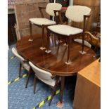 KAI - KRISTAN Z CHAIRS MODEL 42 TABLE & 6 CHAIRS - ROSEWOOD