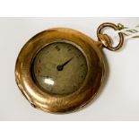 9CT GOLD POCKET WATCH A/F