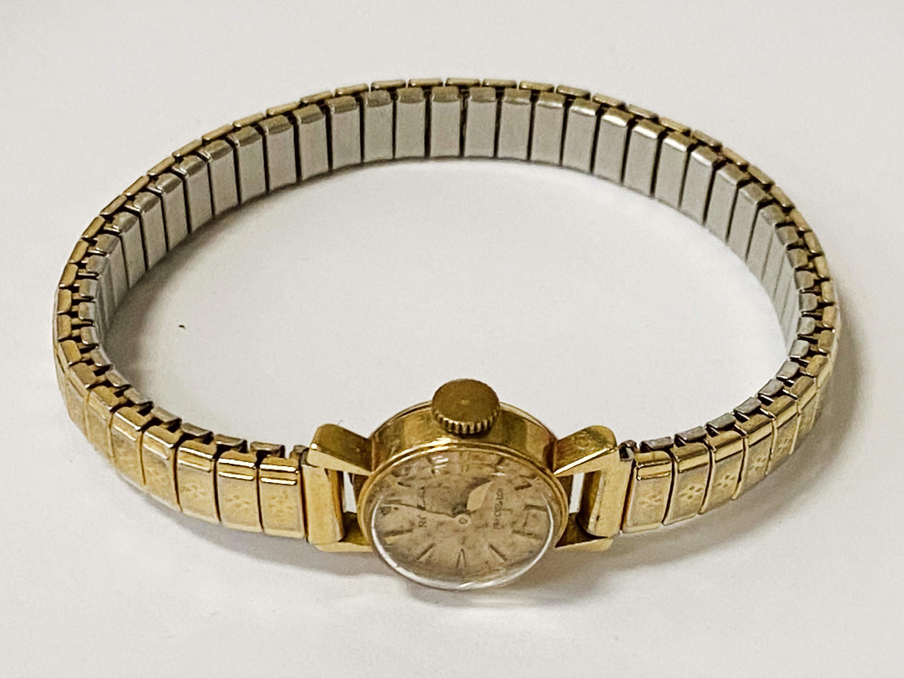 9CT CASED ROLEX LADIES COCKTAIL WATCH