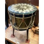UPCYCLED DRUM TABLE