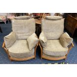 PAIR ERCOL ARMCHAIRS