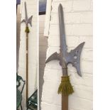 HALBERD ON 6FT PIKE