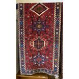 NORTH WEST PERSIAN HERIZ RUNNER 285CMS X 87CMS