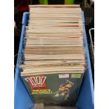 QTY OF JUDGE DREDD NEW COMIC BOOKS - OLD STOCK