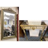 FRENCH STYLE HALL STAND WITH MIRROR