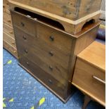 5 DRAWER MAHOGANY CHEST