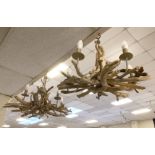 2 DRIFTWOOD CHANDELIERS