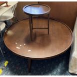 DESIGNER ROUND COFFEE TABLE & SIDE TABLE