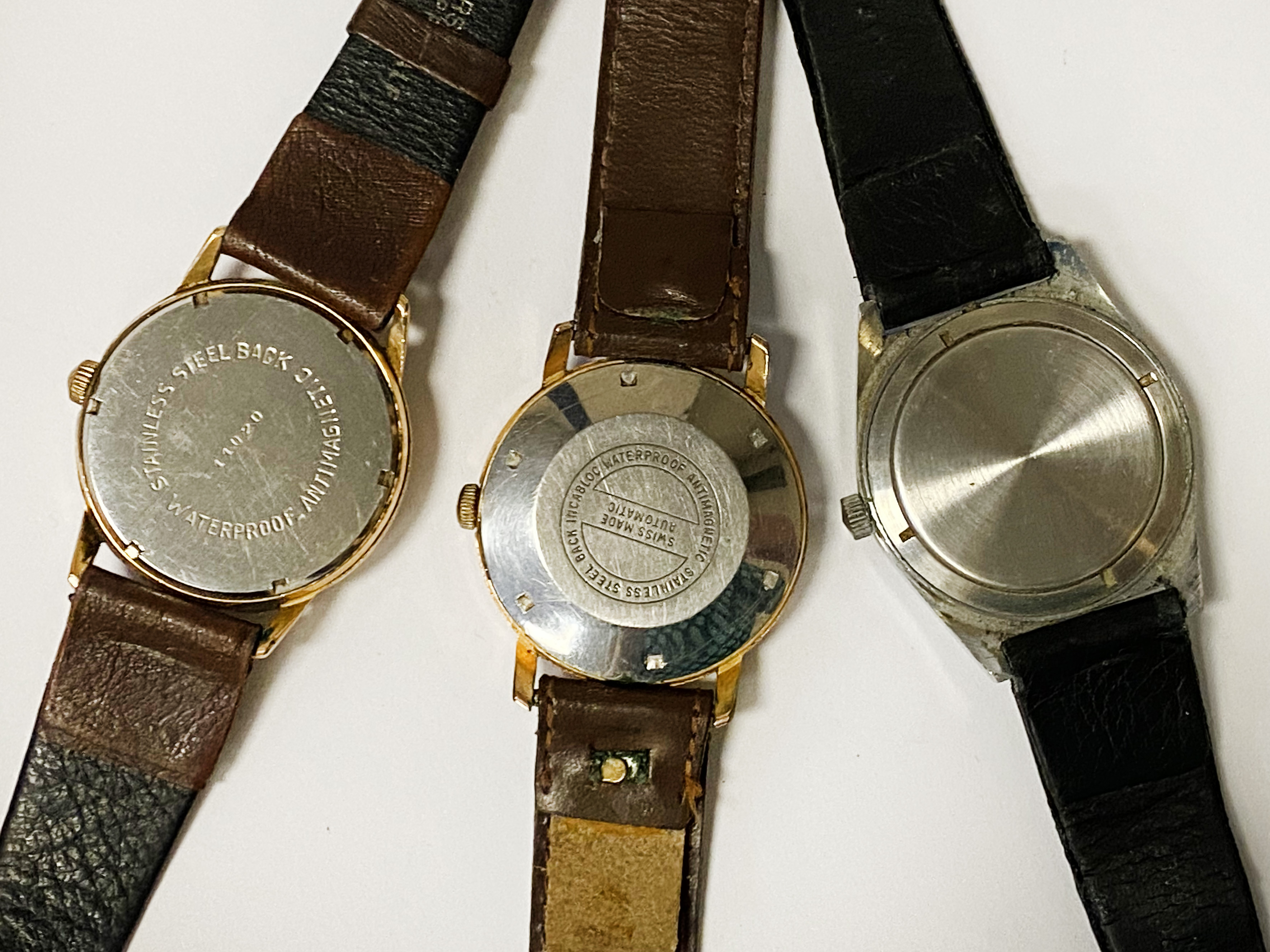 COLLECTION OF VINTAGE WATCHES TO INCL. AVIA, NIVADA & BULOVA AMBASSADOR SWISS MADE - Image 2 of 2