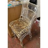 SET OF 4 GARDEN CHAIRS