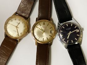 COLLECTION OF VINTAGE WATCHES TO INCL. AVIA, NIVADA & BULOVA AMBASSADOR SWISS MADE