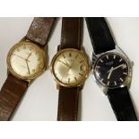 COLLECTION OF VINTAGE WATCHES TO INCL. AVIA, NIVADA & BULOVA AMBASSADOR SWISS MADE