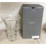 BOXED WATERFORD CRYSTAL VASE