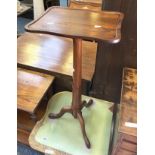 19C ROSEWOOD WINE TABLE