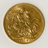 FULL SOVEREIGN - 1912