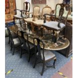 CHINESE TABLE & 6 CHAIRS