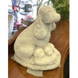 SPANIEL - GARDEN STATUE