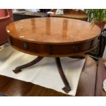 YEW DRUM TABLE - LARGE