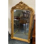 GILTWOOD ROCOCO STYLE MIRROR