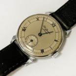 J W BENSON GENTS WRISTWATCH IN ORIGINAL BOX WORKING ORDER