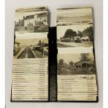 PART SET OF REPRINT OF ANTIQUE LONDON POSTCARDS BY ENFIELD LIBRARIES (100 CARDS) A/F