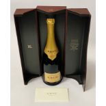 KRUG GRANDE CUVET CHAMPAGNE WITH PAPERWORK