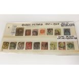 QUEEN VICTORIA STAMPS 1847 - 1900 JUBILEE ISSUE 1847 EMBOSSED