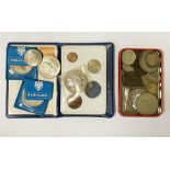 QTY OF COINS INCL. SOME SILVER