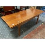 MID CENTURY DANISH TEAK METAMORPHIC TABLE BY TRIOH